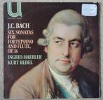 LP - J. C. BACH - Six Sonatas - Ingrid Haebler, Kamermuziek, Ophalen of Verzenden, Barok, Zo goed als nieuw