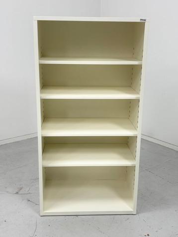 Open opbergkast - Wit, met 4 legborden | PovagTweedeLeven  beschikbaar voor biedingen