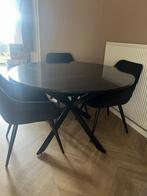 Marmeren eettafel, Huis en Inrichting, Tafels | Eettafels, Ophalen, Overige materialen, Rond, Vier personen