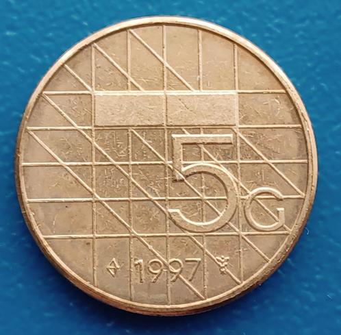 5 gulden 1997 Beatrix, Postzegels en Munten, Munten | Nederland, 5 gulden, Koningin Beatrix, Verzenden