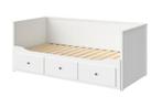 Hemnes Bedbank Ikea, Huis en Inrichting, Ophalen, Wit, Tweepersoons, Zo goed als nieuw