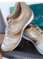Xsensible Sneackers 38 G Goud Zilver uitvoering Leer, Kleding | Dames, Ophalen of Verzenden, Zo goed als nieuw, Zwart, Sneakers of Gympen
