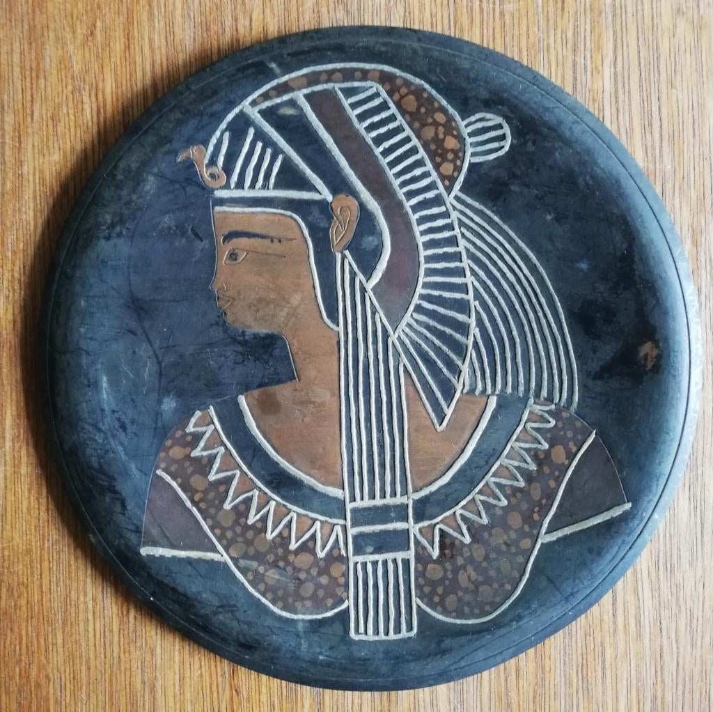 Decoratie bord Egypte, Antiek en Kunst, Ophalen of Verzenden