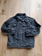 Spijkerjasje zwart mt. 128, Kinderen en Baby's, Kinderkleding | Maat 128, Jongen of Meisje, Mango, Ophalen of Verzenden, Zo goed als nieuw