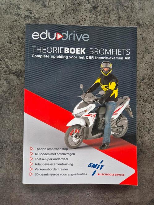 Theorieboek Bromfiets EduDrive, Boeken, Motoren, Zo goed als nieuw, Algemeen, Ophalen of Verzenden