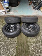 Winterbanden set: Dunlop Winter Sport 5 (205 / 60 R16), Auto-onderdelen, Gebruikt, 16 inch, Banden en Velgen, Personenwagen