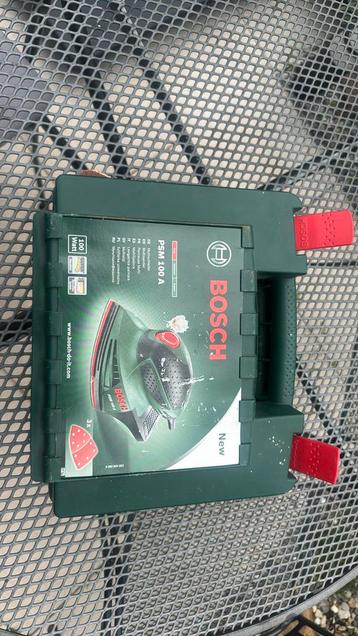 Bosch schuurmachine beschikbaar voor biedingen