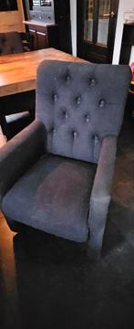 Zwarte fauteuil van UrbanSofa 4 st, Ophalen, Gebruikt, Eén, Modern