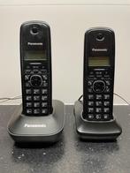 Panasonic KX-TG1612NLH DECT-telefoon met 2 handsets, Ophalen of Verzenden, 2 handsets, Zo goed als nieuw