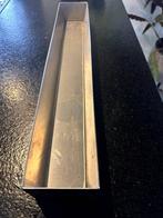 Patevorm rvs 50 bij 8 cm, Ophalen of Verzenden, Zo goed als nieuw, Rvs, Overige typen