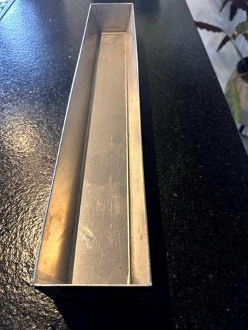 Patevorm rvs 50 bij 8 cm beschikbaar voor biedingen