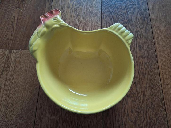 Vintage Kip Schaal - Mars Gemerkt, Huis en Inrichting, Woonaccessoires | Schalen en Manden, Zo goed als nieuw, Schaal, Overige vormen