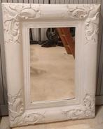 Grote houten ibiza Bali spiegel, Huis en Inrichting, Woonaccessoires | Spiegels, 100 tot 150 cm, Gebruikt, Rechthoekig, 50 tot 75 cm