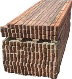 Hardhouten palen geschaafd 6.4x6.4 cm, Tuin en Terras, Palen, Balken en Planken, Ophalen, Nieuw, 250 cm of meer, Palen