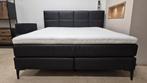 Karlsson boxspring 180x200 met topmatras pas 1 jaar oud!!!, Zwart, Tweepersoons, Ophalen of Verzenden, Zo goed als nieuw