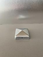 Paalornament piramide verzinkt 7 x 7 cm, Ophalen, Nieuw, Minder dan 180 cm, Palen