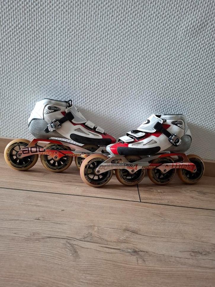 Mariani skeelers maat 41, Sport en Fitness, Skeelers, Zo goed als nieuw, Inline skates 4 wielen, Powerslide, Ophalen of Verzenden