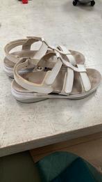 Witte samdaken mt 39 Xsensible, Wit, Zo goed als nieuw, Sandalen of Muiltjes, Ophalen of Verzenden
