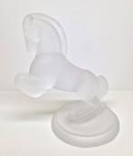 Presse-papier glazen paard Art Deco 1987 The Franklin Mint., Antiek en Kunst, Ophalen of Verzenden