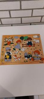Rolf houten puzzel spelende kinderen (63 stukjes), Kinderen en Baby's, Speelgoed | Kinderpuzzels, Meer dan 50 stukjes, Ophalen of Verzenden