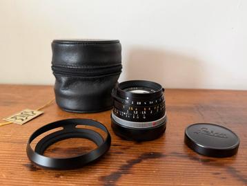 Nieuwstaat Leica M Summilux 35mm 1.4 V2 Leitz Lens 35 mm beschikbaar voor biedingen