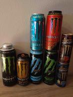 Monster Energy blikken, Verzamelen, Blikken, Ophalen of Verzenden, Gebruikt, Frisdrank, Overige merken