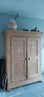 Antieke grenen kast - Prachtstuk met karakter, Antiek en Kunst, Ophalen