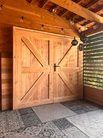 Poortdeur/buitendeur/tuindeur/douglas/kozijn douglas op maat, Tuin en Terras, Tuinpoorten, Nieuw, Ophalen of Verzenden, Draaipoort