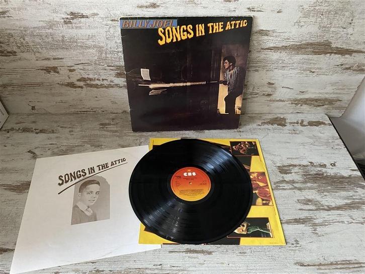 Billy Joel - songs in the attic vinyl [1170], Cd's en Dvd's, Vinyl | Pop, Zo goed als nieuw, 1980 tot 2000, 12 inch, Ophalen of Verzenden