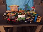 Playmobil verzameling: Draaimolen, safarihuis, trailer etc., Kinderen en Baby's, Speelgoed | Playmobil, Ophalen of Verzenden, Gebruikt