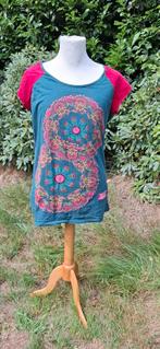 Desigual shirt, maat L, Ophalen, Gedragen, Korte mouw