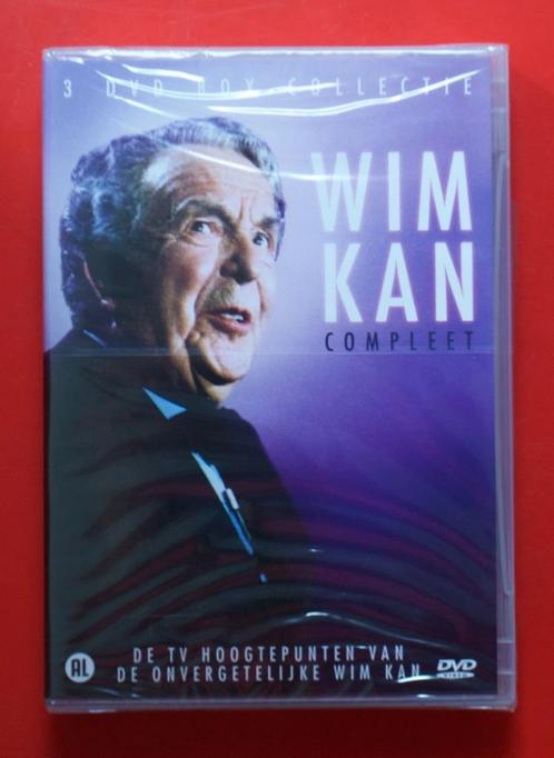 3dvd-box Wim Kan Compleet cabaret oudejaarsconferences, Cd's en Dvd's, Dvd's | Cabaret en Sketches, Zo goed als nieuw, Tv-programma of Sketches