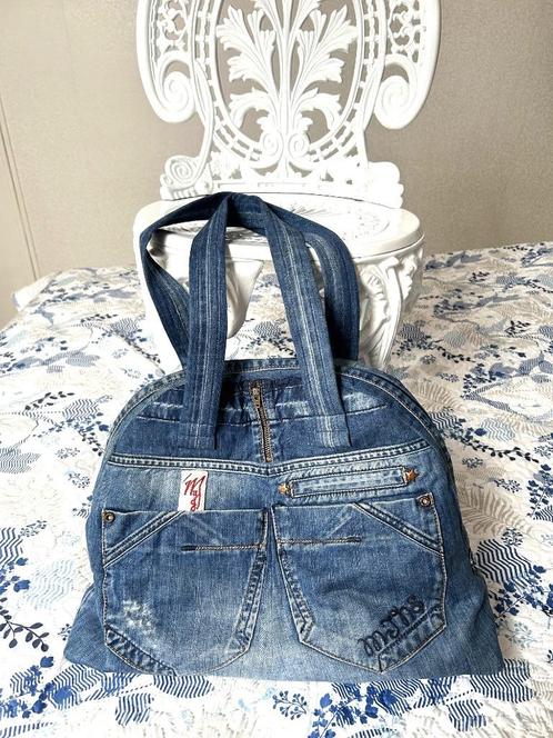 Handgemaakte tas van Madoc jeans - uniek, ruim. Recycling!!!, Sieraden, Tassen en Uiterlijk, Tassen | Damestassen, Nieuw, Overige typen