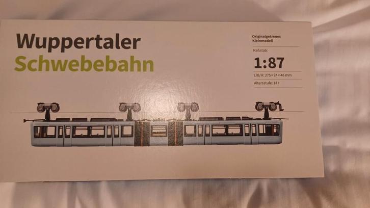 Herpa  schwebebahn nieuw in orginele ongeopende verpakking, Hobby en Vrije tijd, Modelauto's | 1:87, Nieuw, Bus of Vrachtwagen