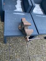 Vintage bankschroef, Doe-het-zelf en Verbouw, Gereedschap | Handgereedschap, Ophalen, Gebruikt