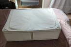 White IKEA skud underbed storage x 4, Ophalen, Gebruikt