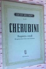 Cherubini Requiem C-moll piano bladmuziek, Gebruikt, Klassiek, Ophalen of Verzenden, Artiest of Componist