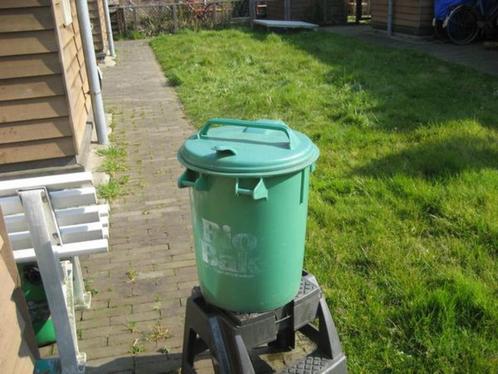 AGF vuilnisbak/Biobak groen, Tuin en Terras, Overige Tuin en Terras, Gebruikt, Ophalen