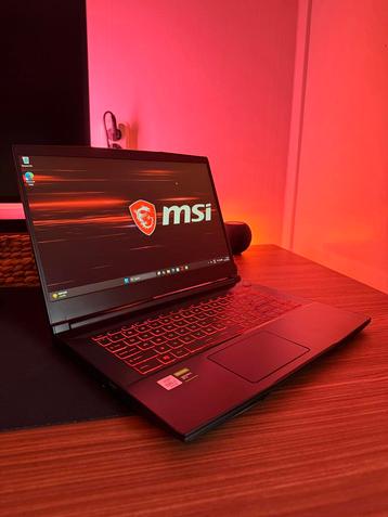MSI GF65 10SDR-697NL gaming laptop te koop beschikbaar voor biedingen