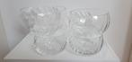 Vintage Dartington Ripple Glass 4 schalen, Ophalen of Verzenden