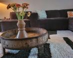Indiase salontafel/bijzettafel, Huis en Inrichting, Ophalen, Aziatisch, 50 tot 100 cm, Rond