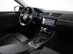 Skoda Superb Combi 1.4 TSI iV Style | Leder | Trekhaak | 360, Auto's, Skoda, 12 maanden, Gebruikt, 4 cilinders, Blauw