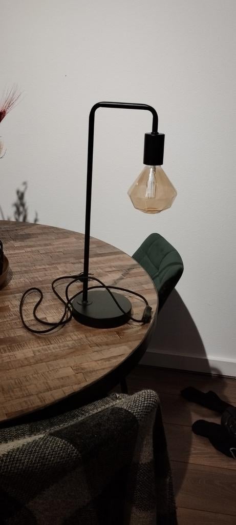 Tafel lamp met diamant verlichting, Ophalen