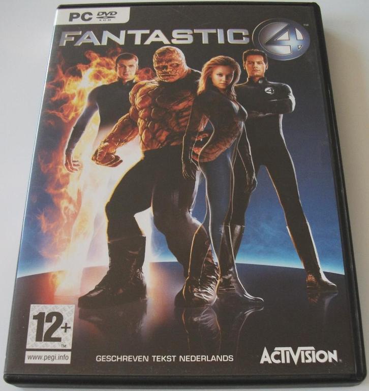 PC Game *** FANTASTIC 4 *** Marvel, Spelcomputers en Games, Games | Pc, Zo goed als nieuw, Avontuur en Actie, 1 speler, Vanaf 12 jaar