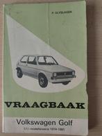Vraagbaak VW Golf 1.1 l, Auto diversen, Handleidingen en Instructieboekjes, Ophalen of Verzenden