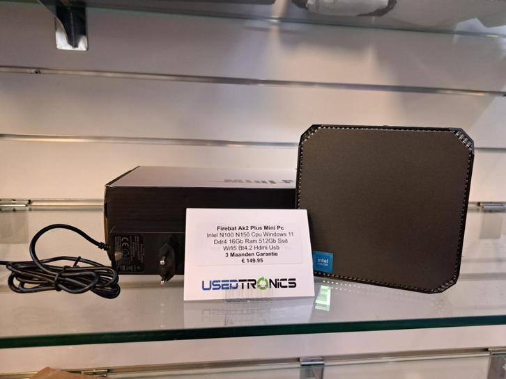 Firebat Ak2 Plus Mini Pc, Computers en Software, Desktop Pc's, Gebruikt, Onbekend, SSD, 16 GB, Ophalen of Verzenden