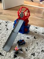Paw patrol uitkijktoren met 2 auto’tjes, Ophalen of Verzenden, Zo goed als nieuw, Handmatig, Overige merken