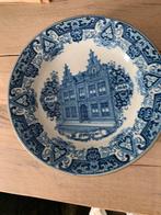 Aardewerk bord Delfts Blauw, Ophalen of Verzenden
