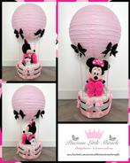 Luiertaart luchtballon Minnie Mouse, Nieuw, Ophalen of Verzenden, Kraamcadeau