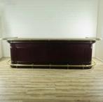 16856b Engelse Bar Counter Mahonie 3,60 mtr, Huis en Inrichting, Barren, Ophalen of Verzenden, Nieuw